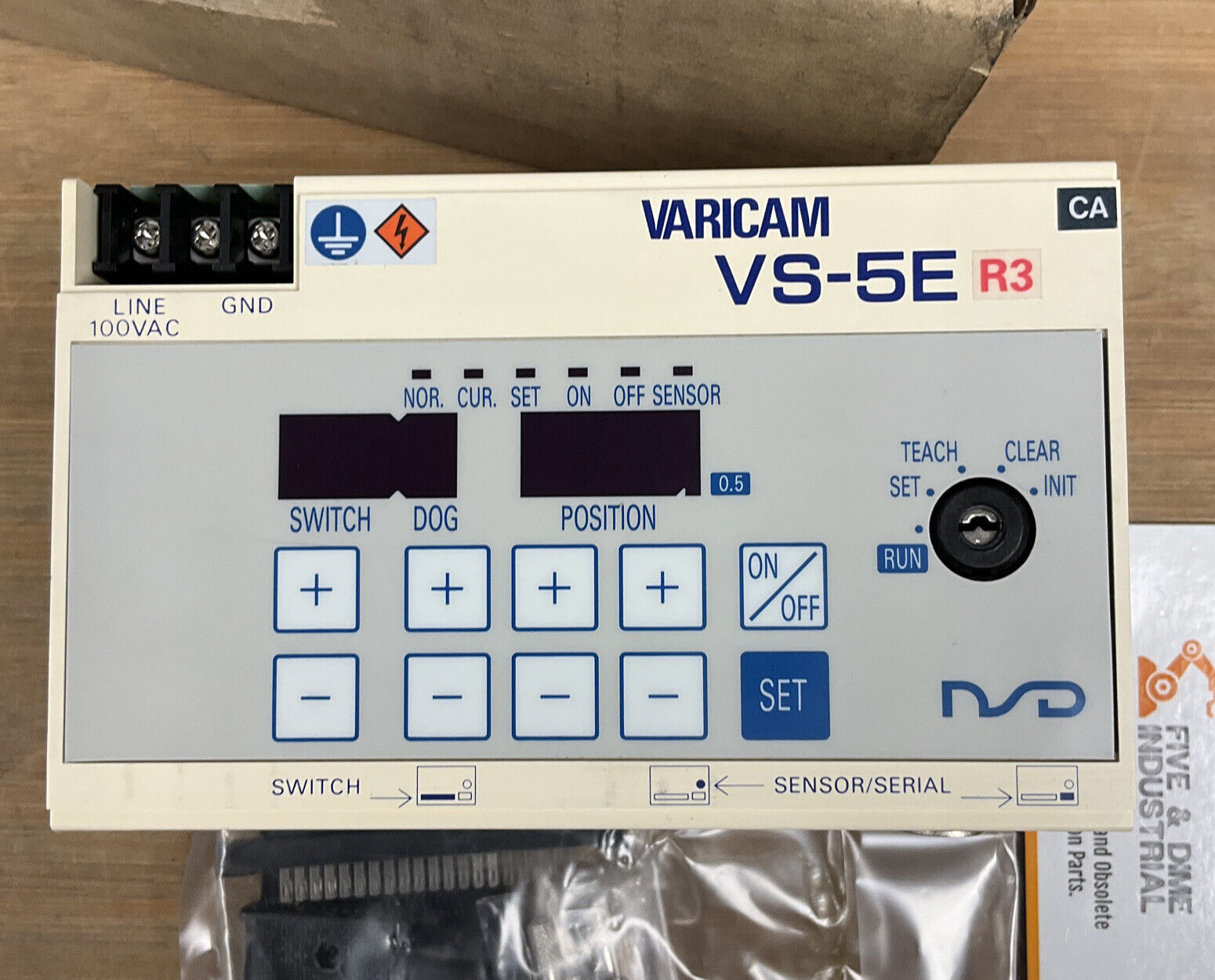 NSD VS-5E-R3 Varicam Electronic Rotary Cam Switch System Controller (RE191) - 0
