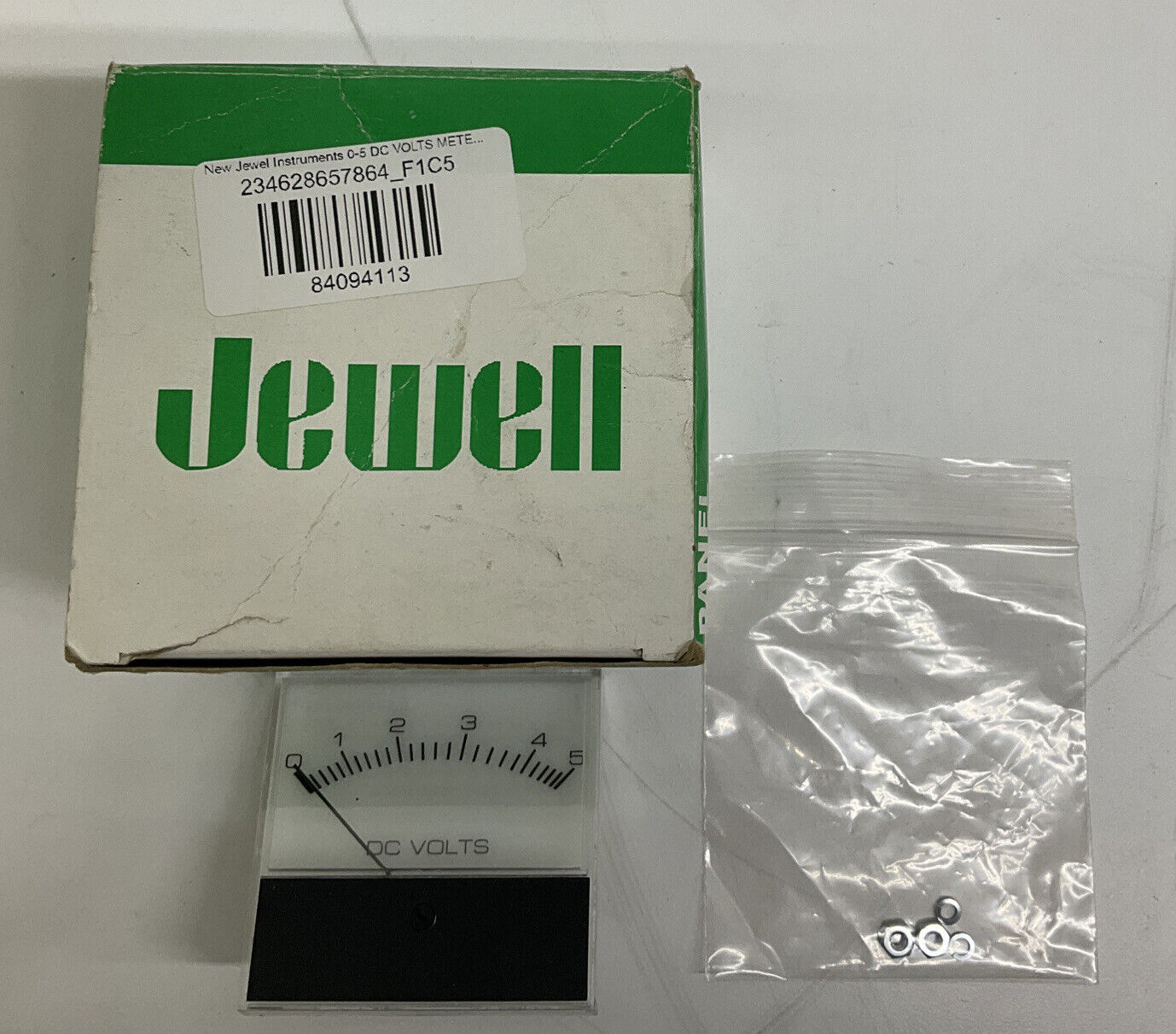 Jewel Instruments 0520-28AJ DC Volts Meter (BL159)