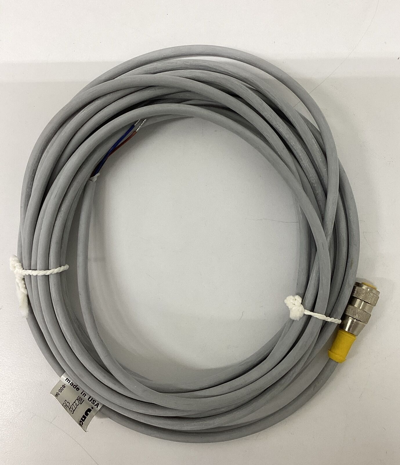 Turck RK4T-6/S90 / U2159-0 M12 3-Wire Straight Single End Cable 6M (RE148)