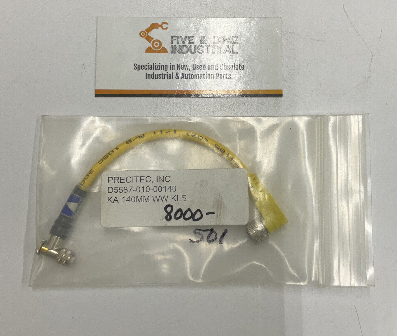 Precitec D5587-010-00140 Laser Cutting Cordset Cable (RE119)