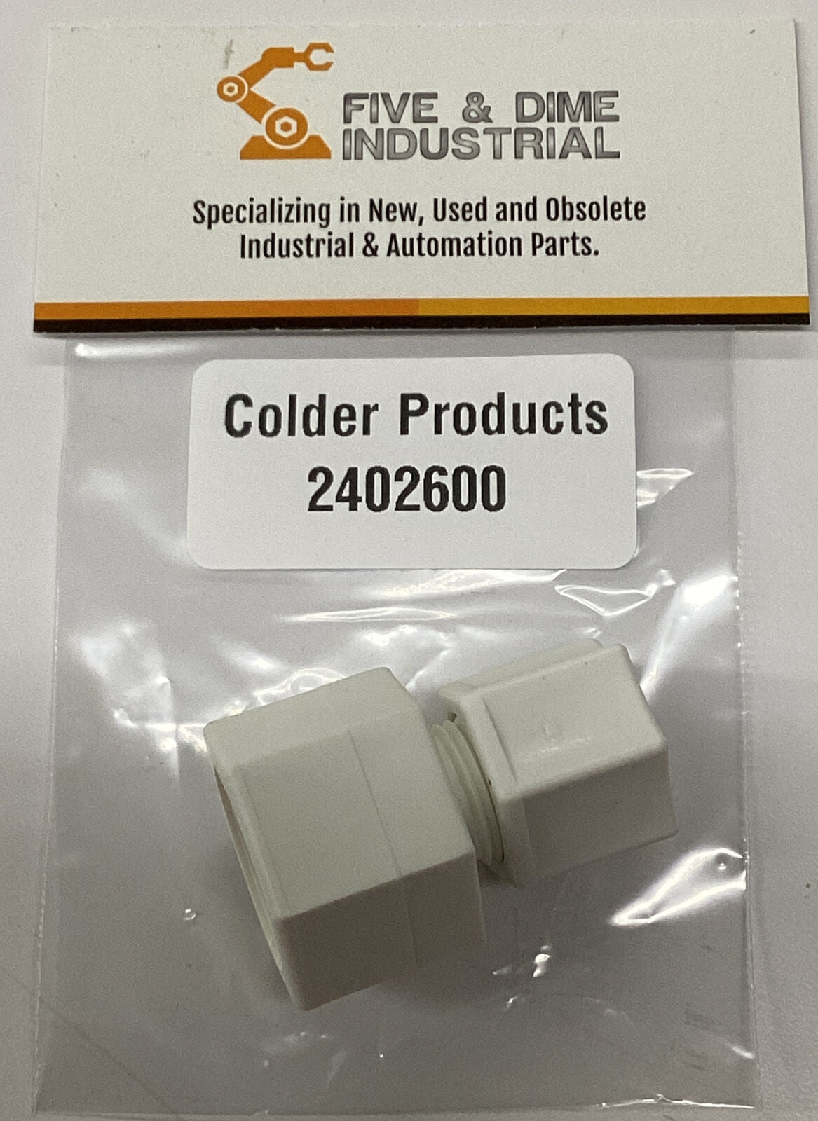 CPC Colder Products 2402600 Quick Drum Dispensing Fitting 1/2" X 3/8" (RE218)