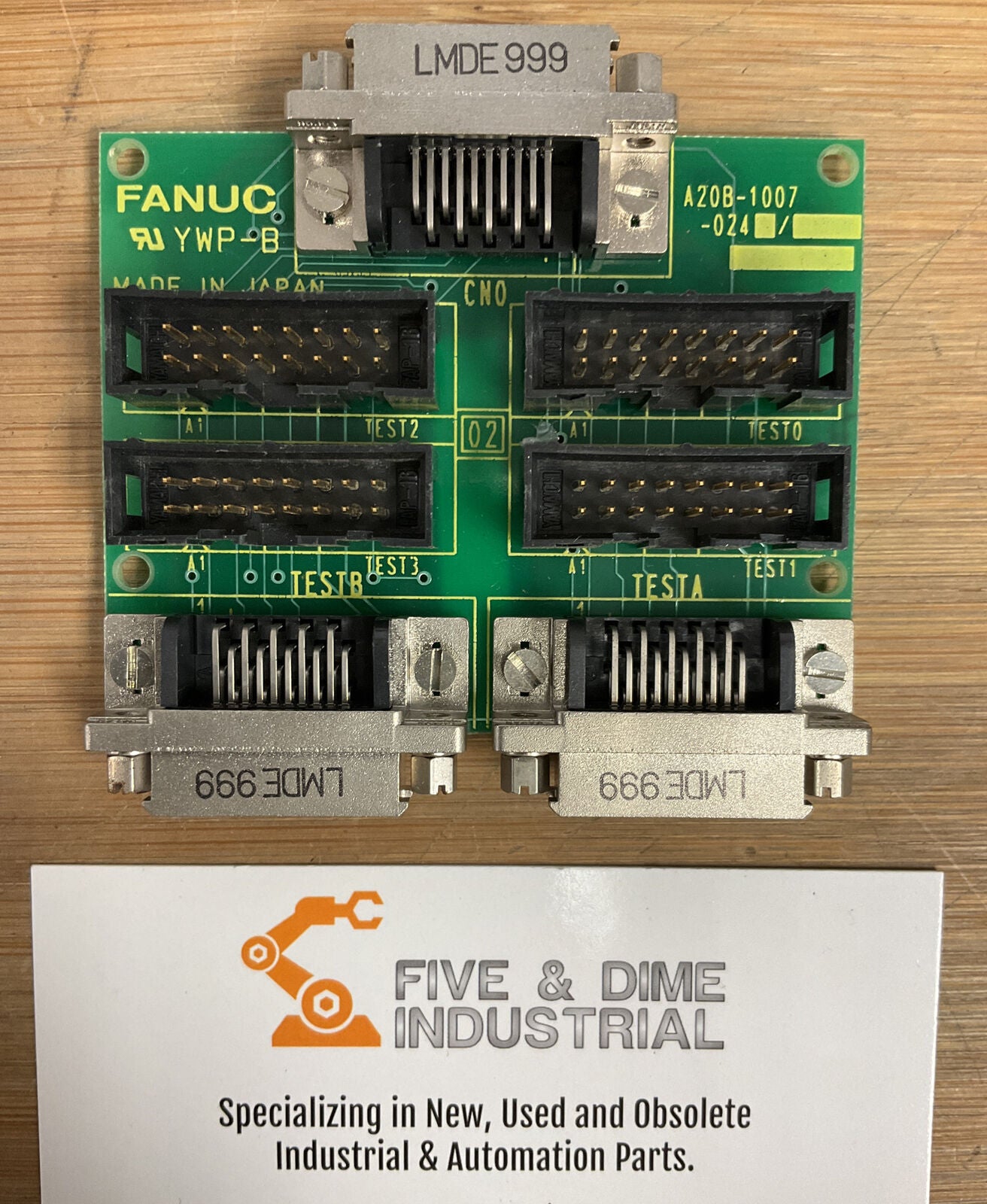 Fanuc A20B-1007-0910 Connector Board LMDE999 (CB101)