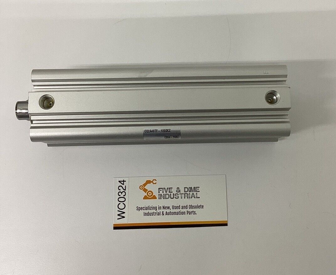 SMC CQ2A40TF-125DCZ Pneumatic Cylinder 40mm Bore 125mm Stroke (CL373)
