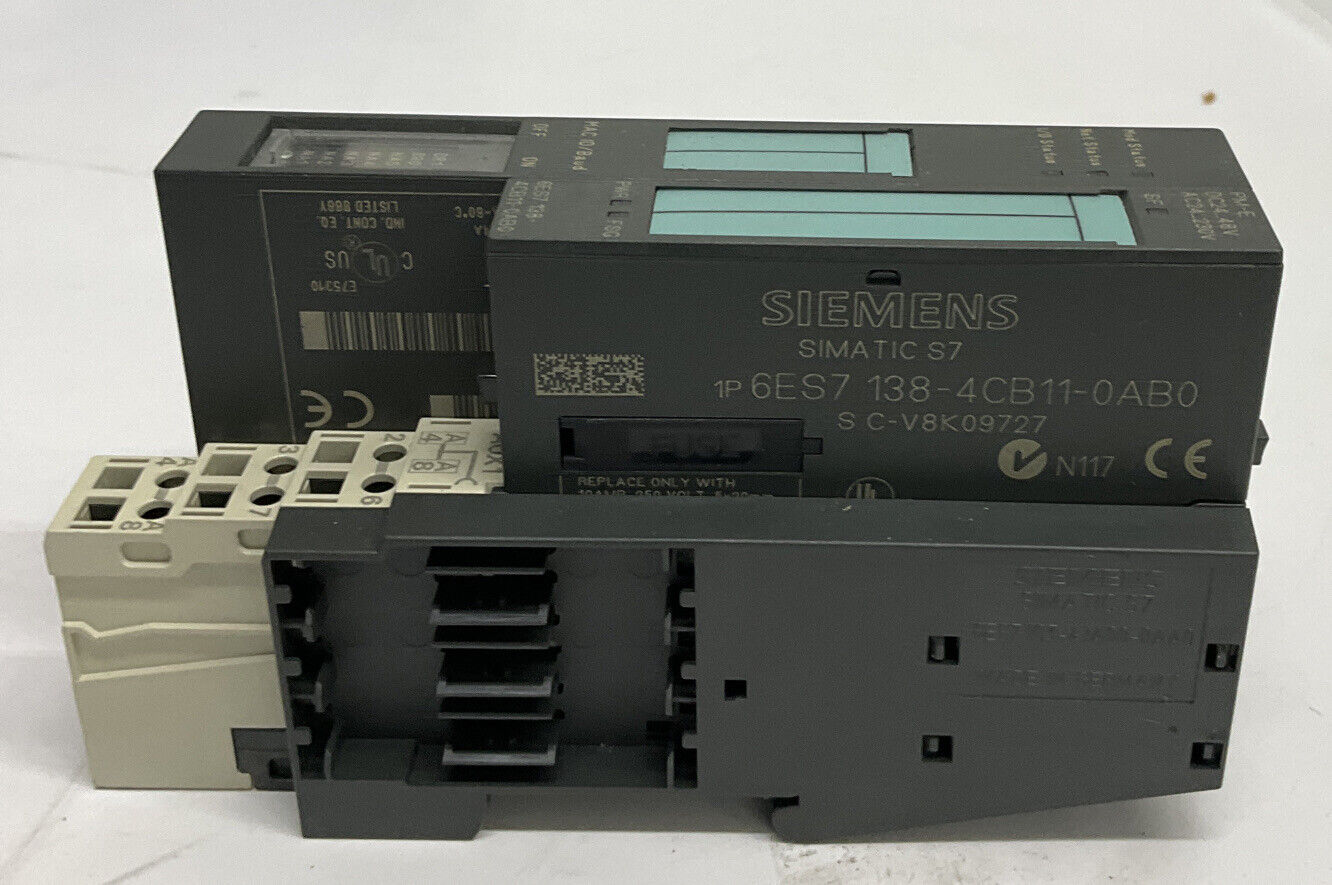 Siemens 5136-DNS-200S Devicenet with TM-P15C23-A0 & 6ES7-138-4CB11-0AB0 (BL166) - 0