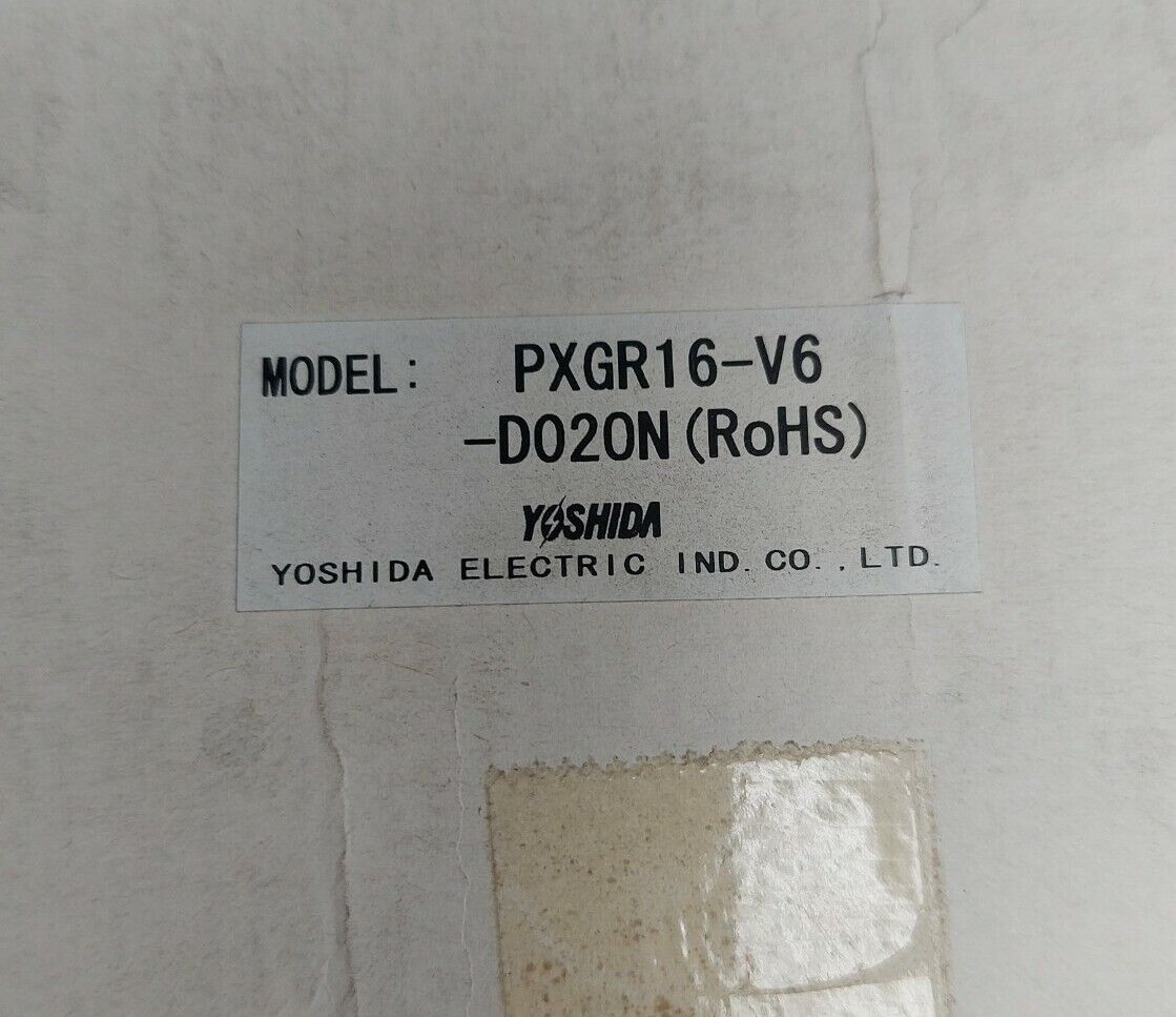 Yoshida PXGR16-V6-D020N Relay Terminal Module 24VDC (YE156)