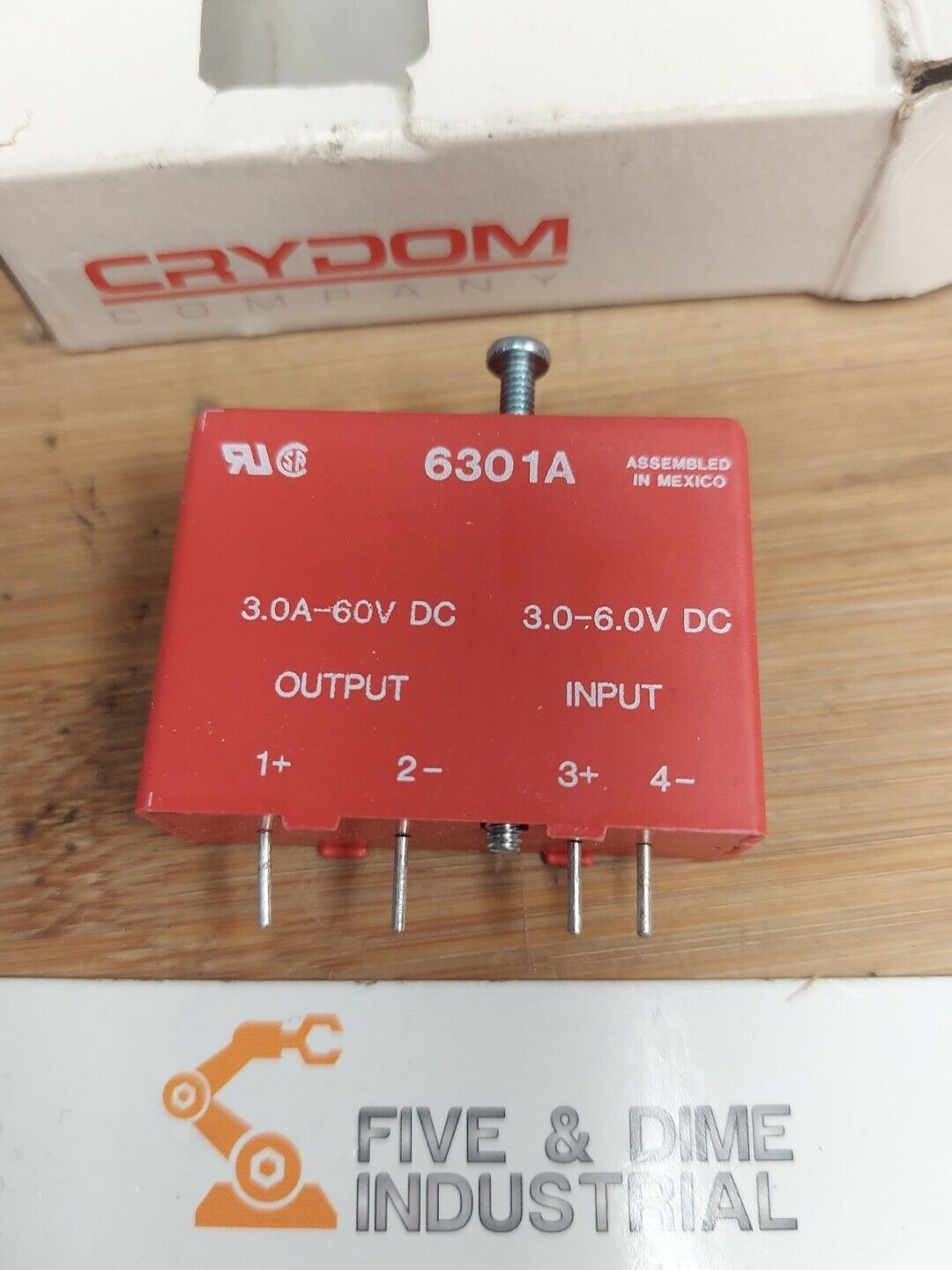 Crydom 6301A 60VDC 3.0A 60VDC Output Relay (GR108)