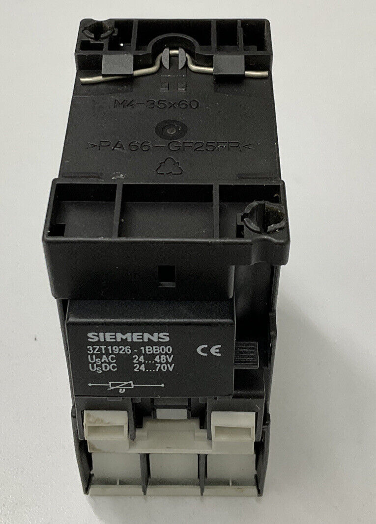 Siemens 3ZT1926-1BB00 / 60947-4-1 Motor Started and Varistor (CL194) - 0
