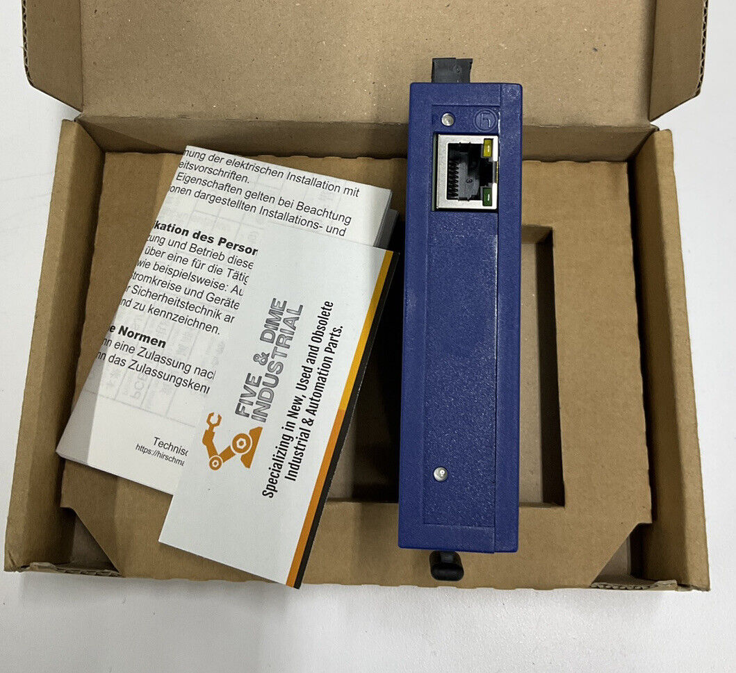 Hirschmann Spider 1TX/1FX-SM / 943-891-001 Ethernet Media Converter (CB103)