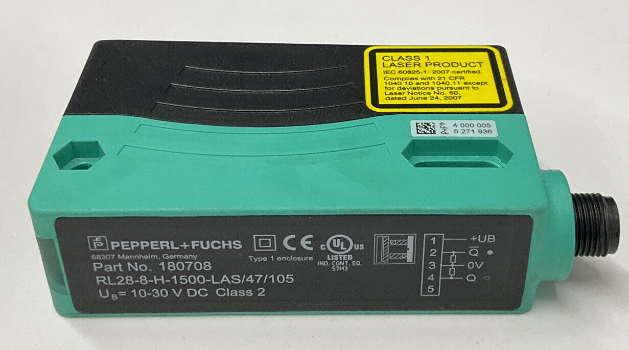 Pepperl & Fuchs RL28-8-H-1500-LAS/47/105 Suppression Sensor (CL255)