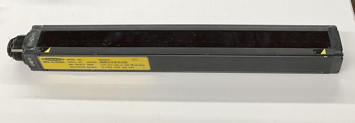 Banner MSE1224 Mini-Screen Emitter Light Curtain (CL220)