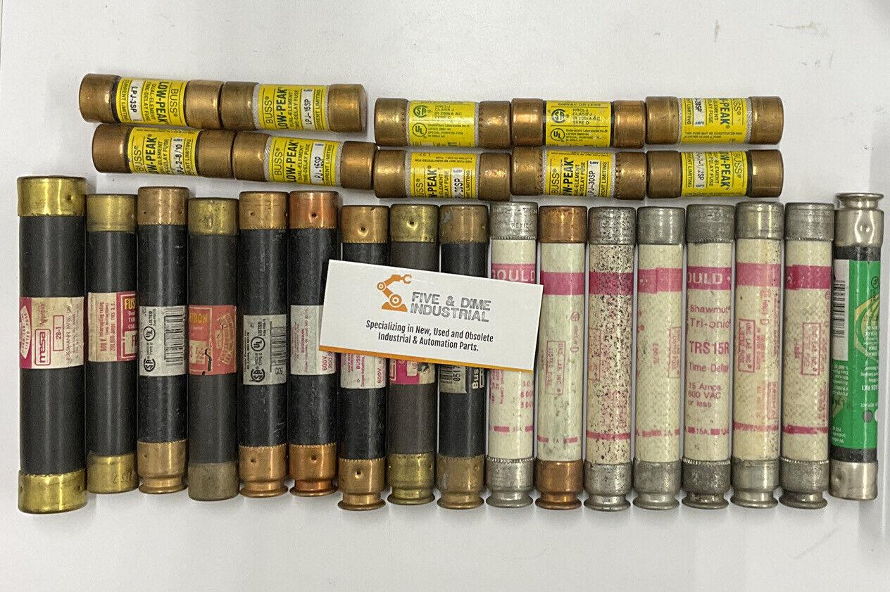Various Fuses Multiple Brands and Sizes Lot of 25 (GR217)