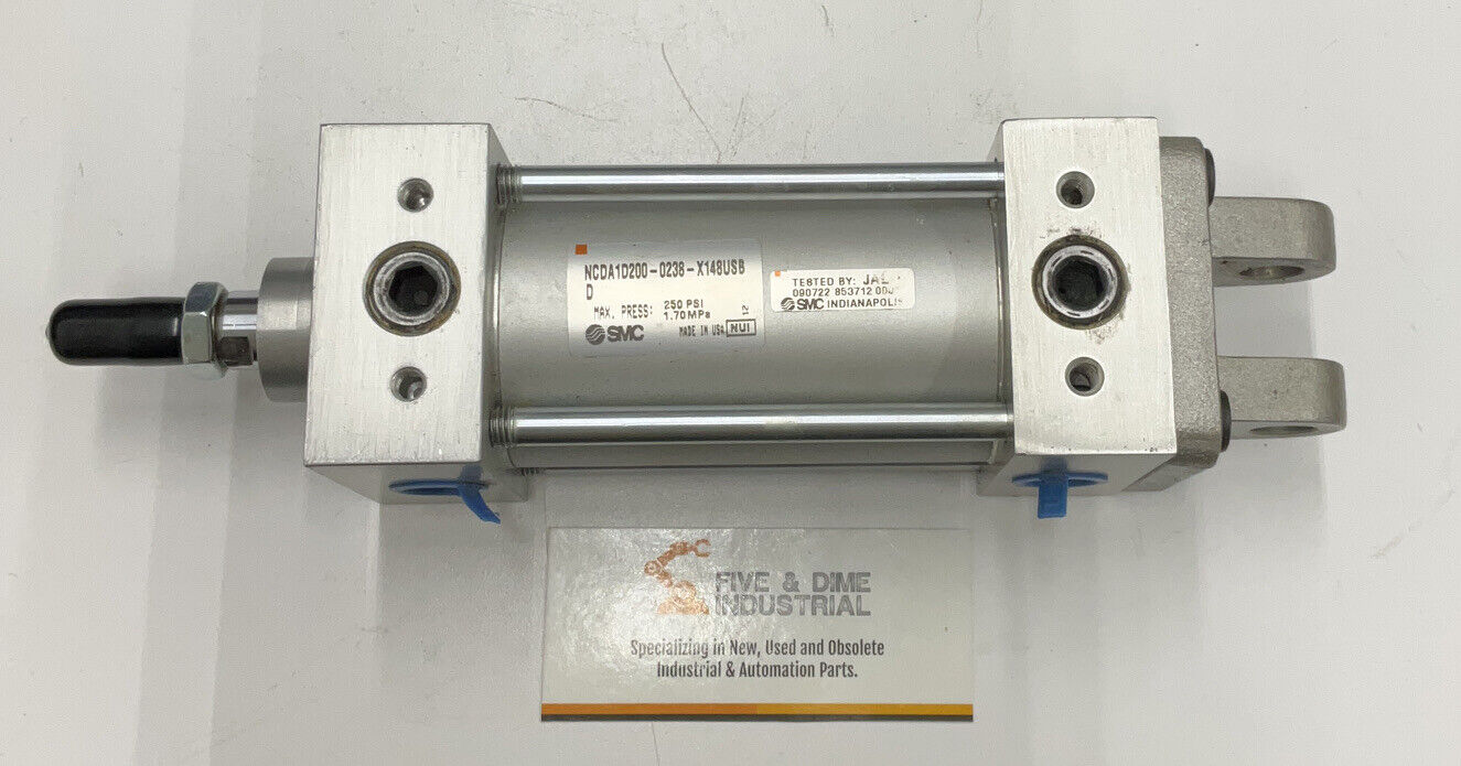 SMC NCDA1D-023B-X148USB Tie Rod Pneumatic Cylinder NCDA1D200-0238 (CL298)