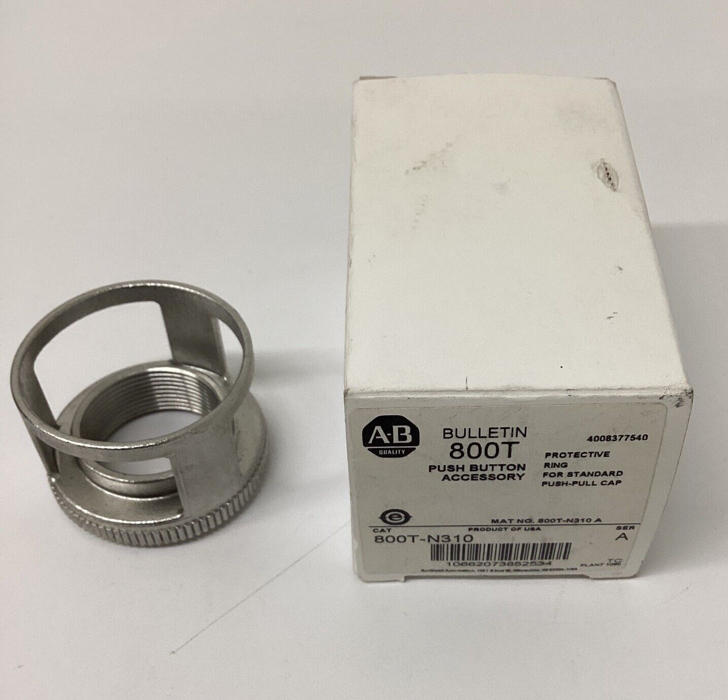 Allen Bradley 800T-N310 Protective Ring for Standard Push Button Pull Cap BL126