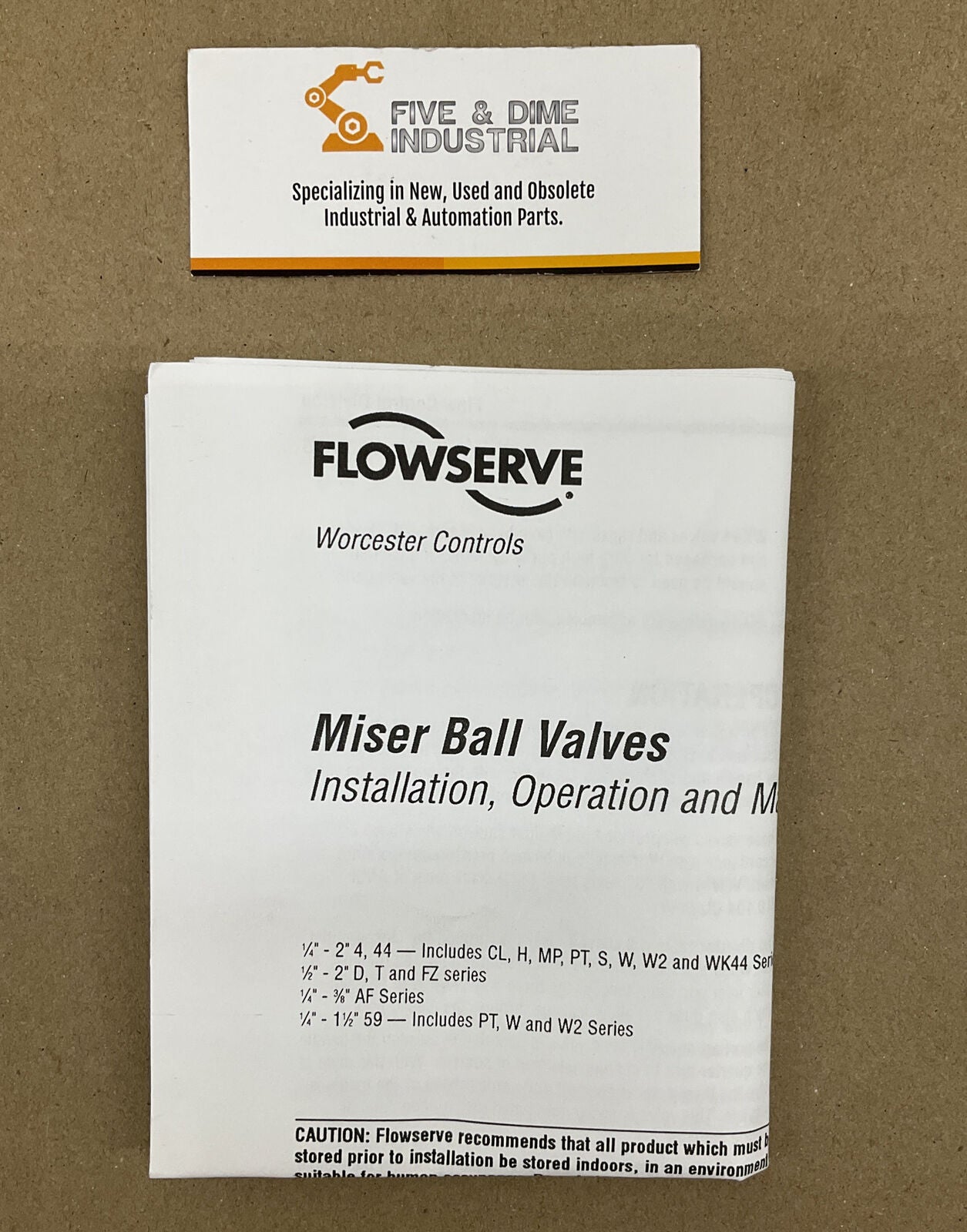 Flowserve Miser Ball Valve Maintenance Kit 02-RK44  (GR157)