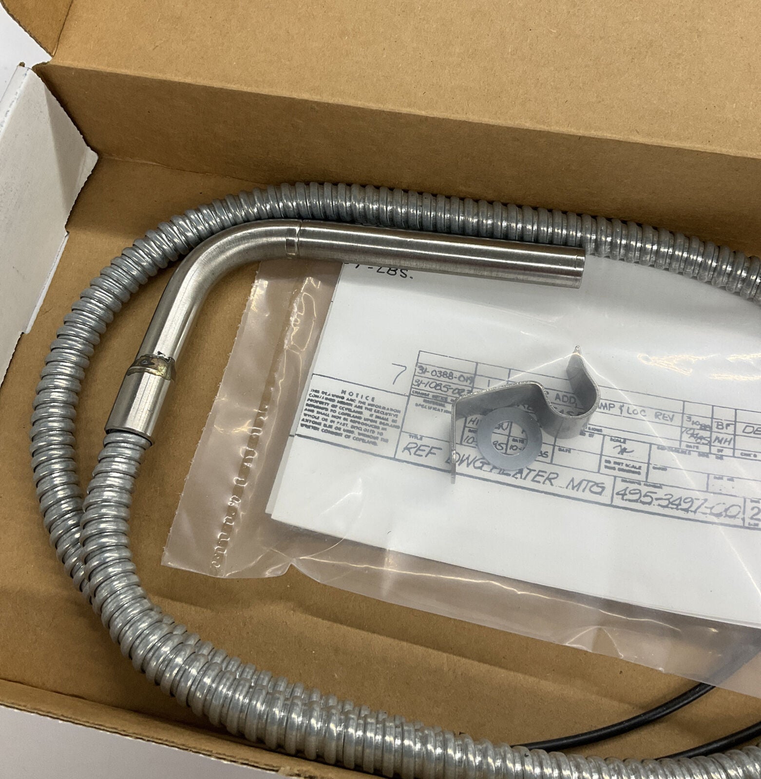 Copeland 918-0518-00 New Crankcase Heater Insertion 120V, 200 Watts (SH109)