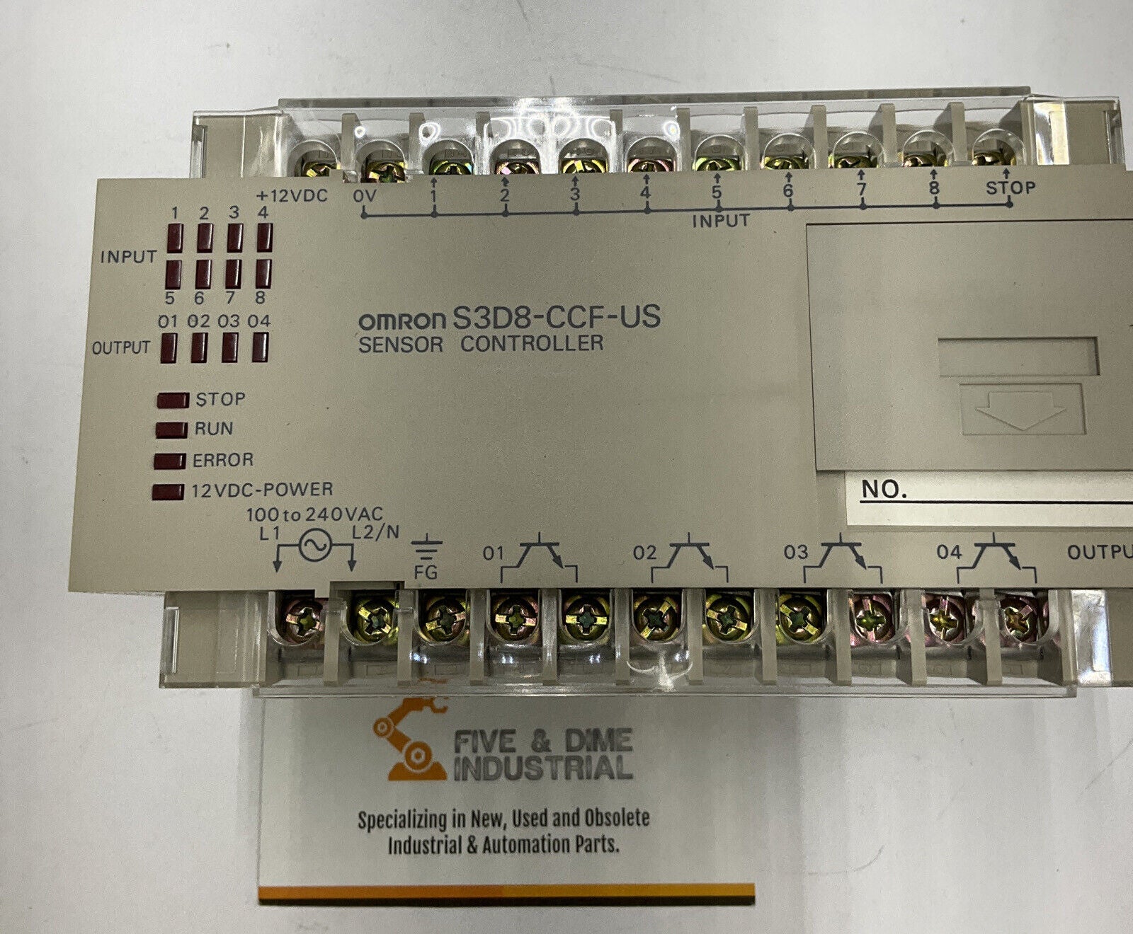 Omron S3D8-CCF-US Sensor Controller 100-240 VAC (CL300) - 0