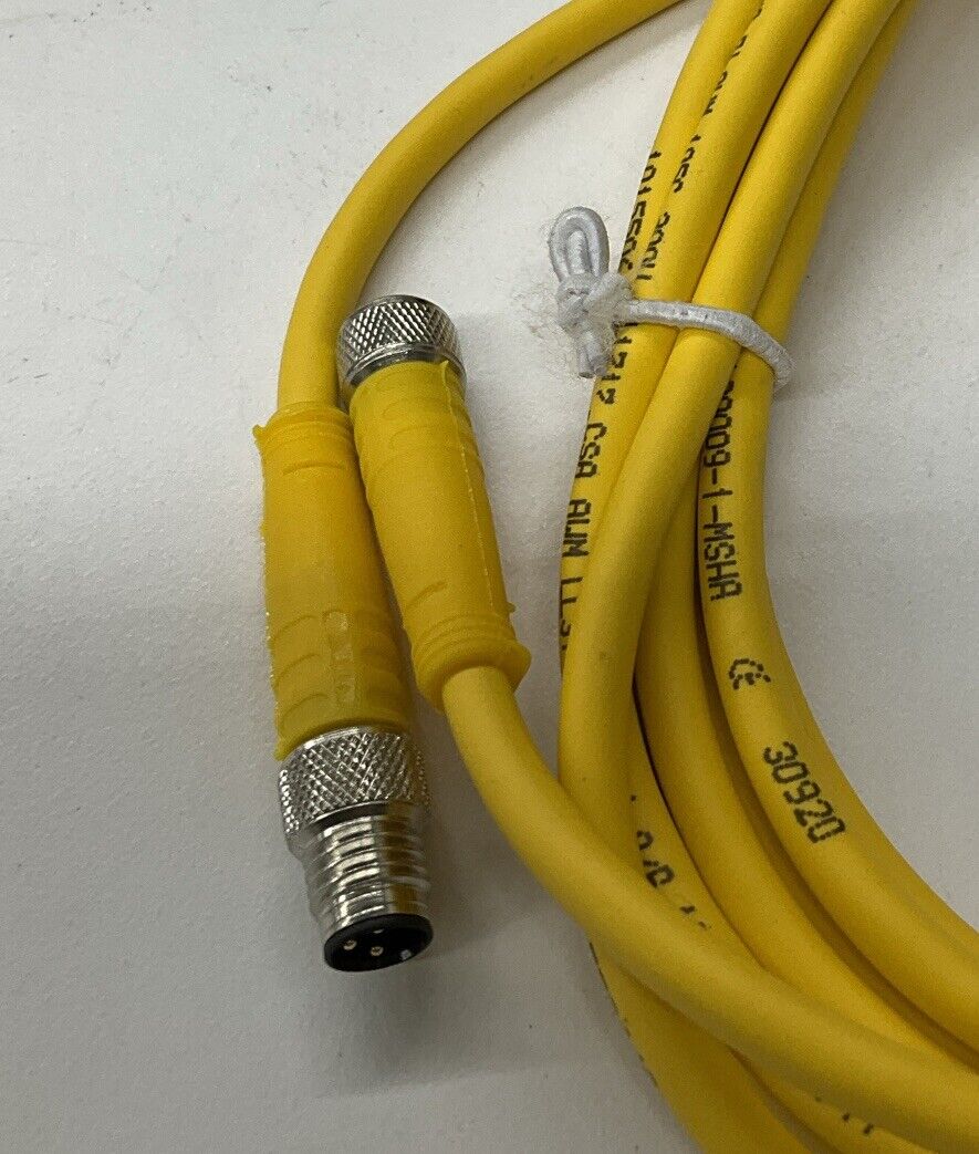 Turck PKG-3M-3-PSG 3M / U2516-36 3-Pin Cable M/F (CL319)