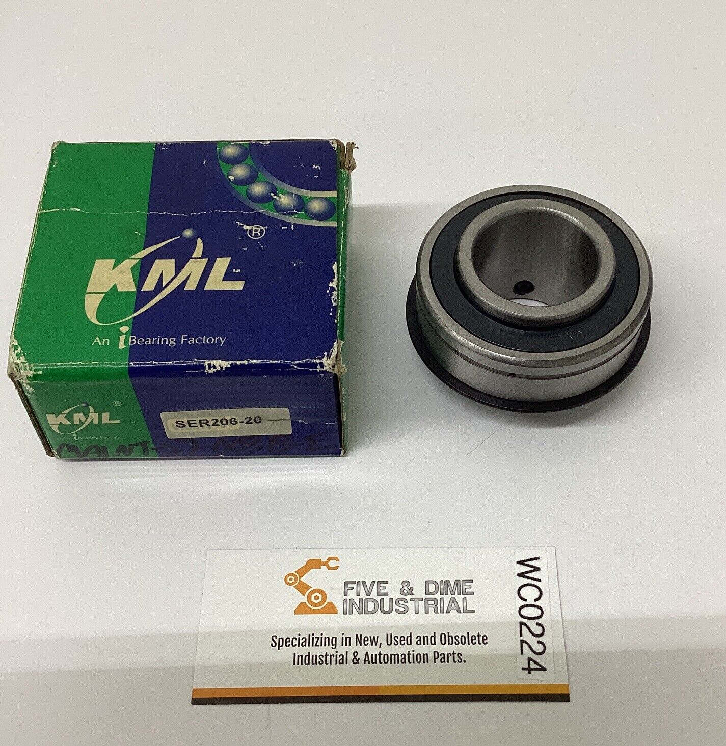 KML SER206-20 Set Screw Locking Insert Bearing (BL271)