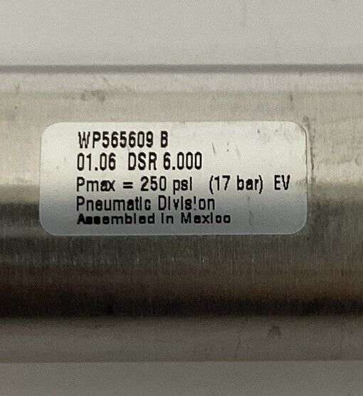 Parker WP565609-B Pneumatic Cylinder 1-1/16'' Bore, 6'' Stroke (RE154) - 0