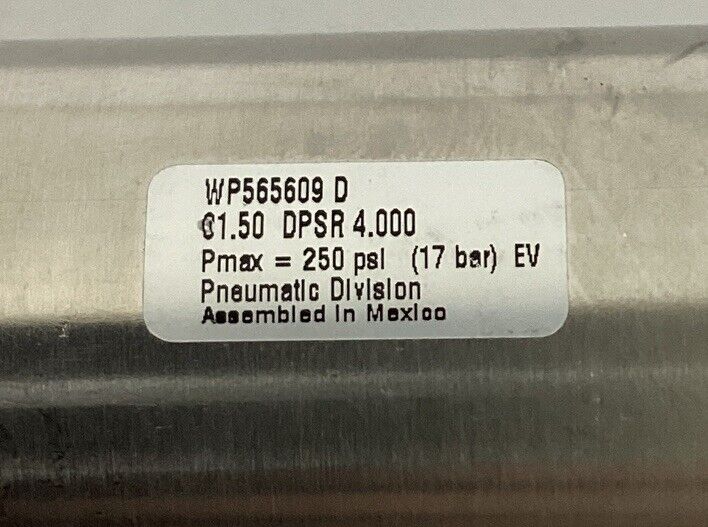 Parker WP565609-D Pneumatic Cylinder 1.50'' Bore 4'' Stroke (RE155) - 0