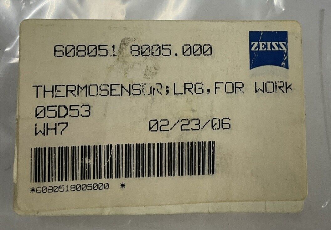 Zeiss 608051.8005.000 Thermo Sensor Temperature Sensor (CL287) - 0