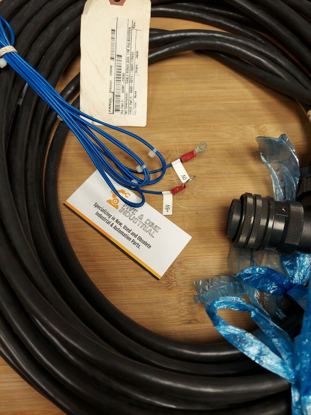 Fanuc A660-8013-T063#L17R93G XGMF-23280 Servo Cable (CBL106) - 0