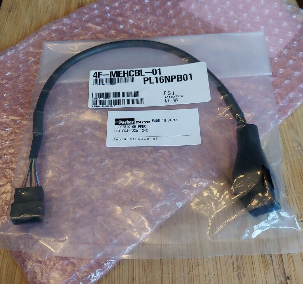 Mitsubishi 4F-MEHCBL-01 New Gripper Adapter Cable 300mm (GR121)