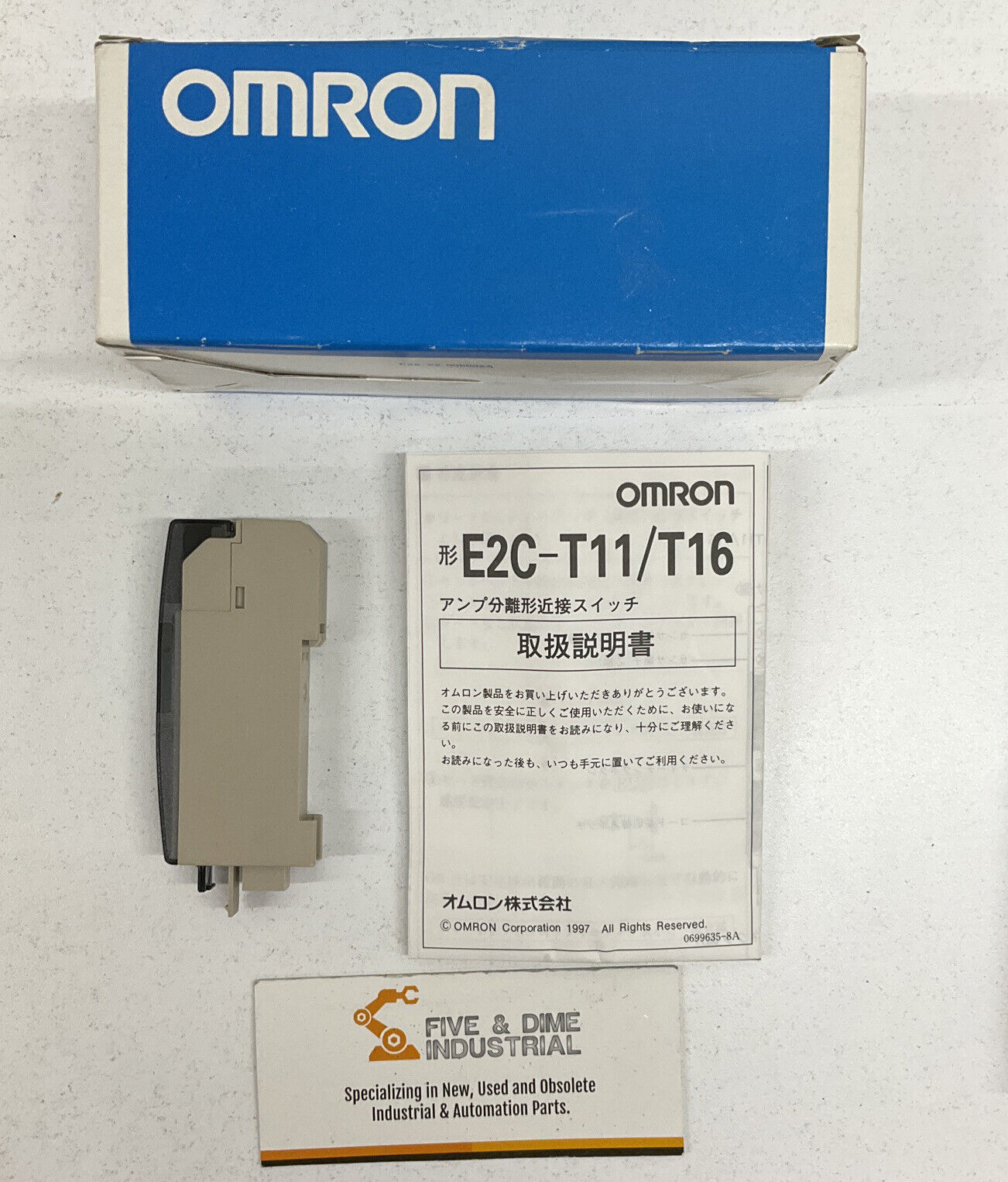 OMRON E2C-T16 New Proximity Switch Amplifier  (RE103)