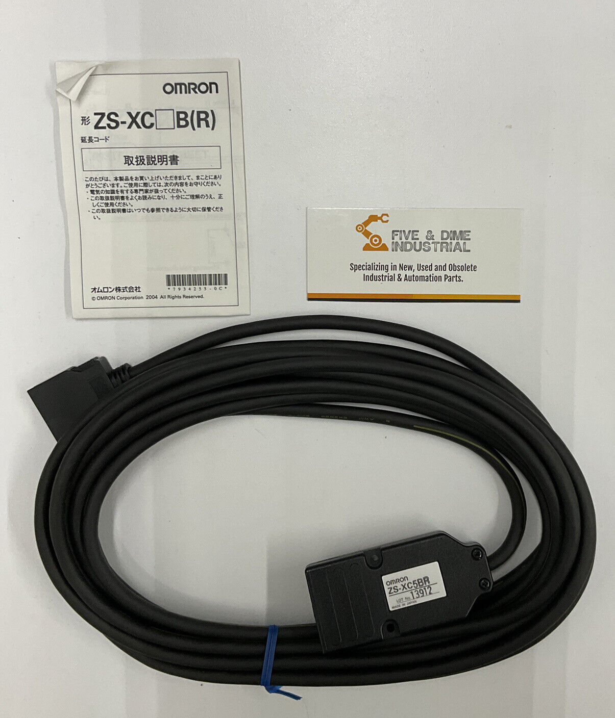 OMRON ZS-XC5BR 5M New Sensor Head Extension Cable (CBL124)