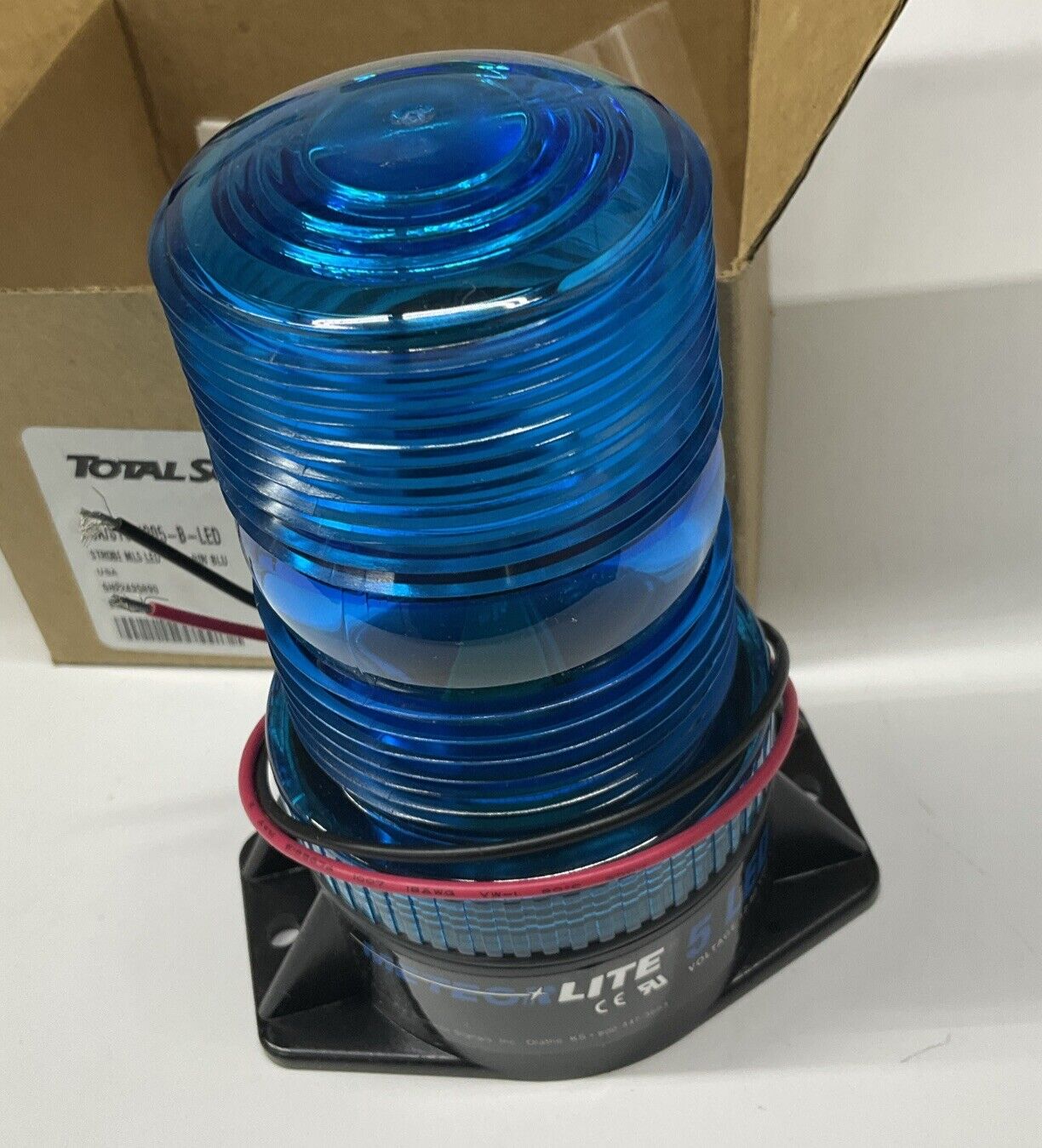 MeteorLite ML5 STROBE LED 12-80V 361005-B-LED Blue (CL320)