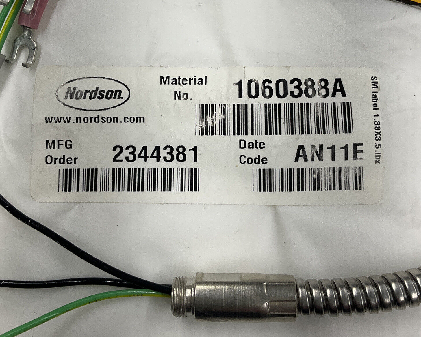 Nordson New Genuine 1060388A H2O Armored Cable / Cordset (CL329)