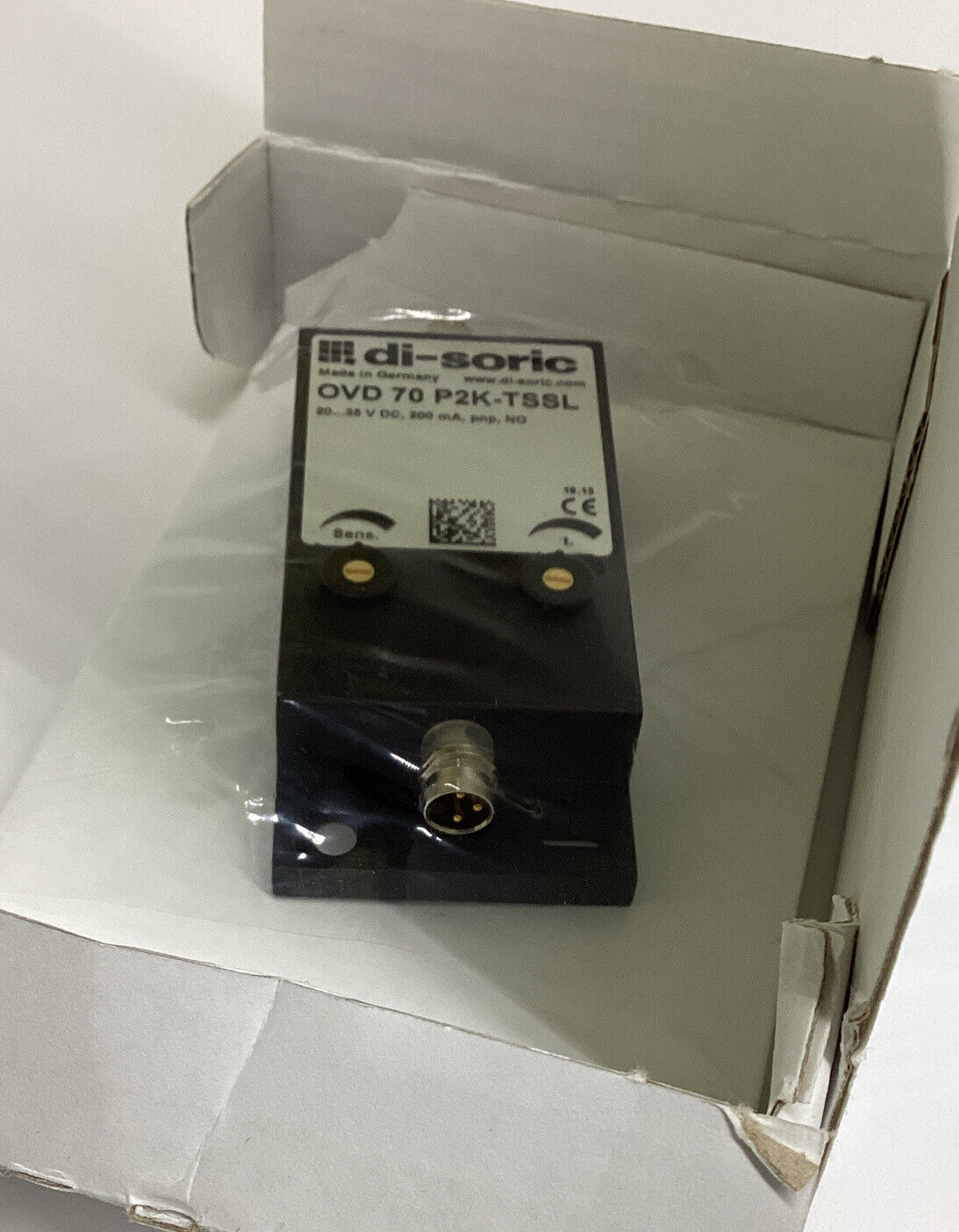 Di-Soric OVD 70 P2K-TSSL / 201577 Amplifier for Ring Light Barrier (CL284)