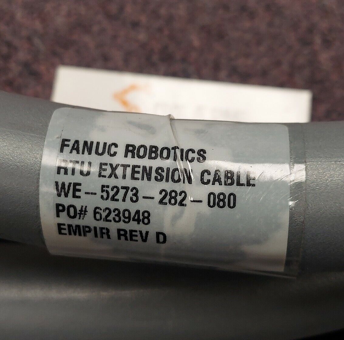 Fanuc WE-5273-282-080 RTU Extension Cable 46-Pin 8 Meters (OV107) - 0
