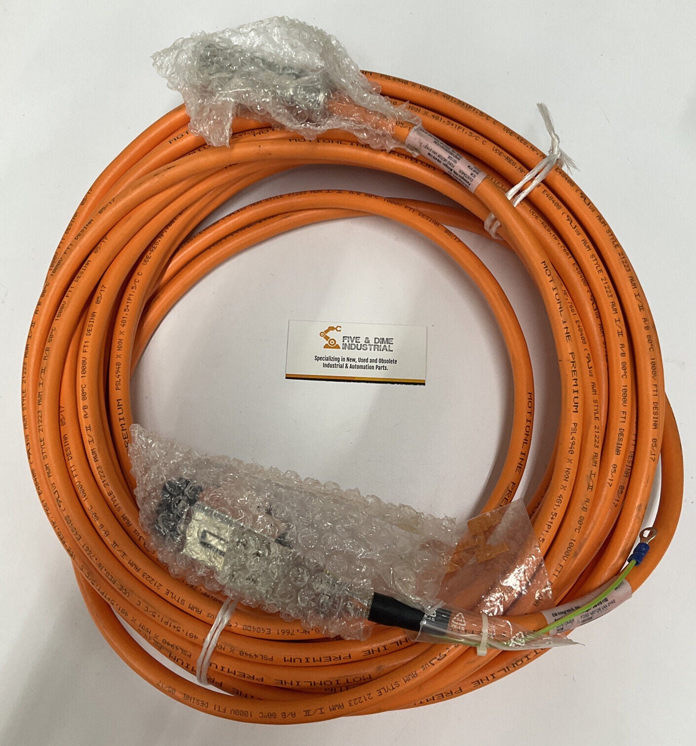 Siemens  6FX80025DS011CA0 Replacement Power Cable,  20 Meters (CBL146)