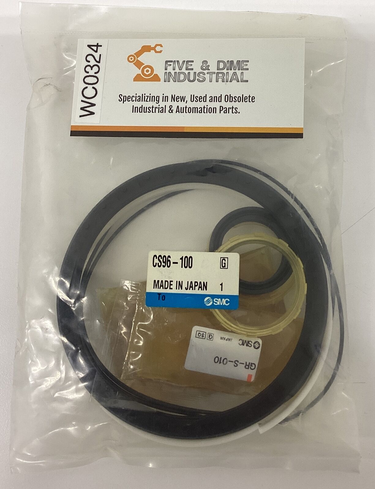 SMC CS96-100 Cylinder Seal Rebuild Kit (BL286)