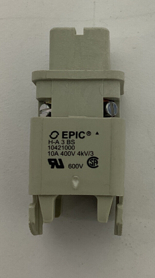 Lapp/Epic 10.4210 / HA-3-BS Female 4-Pin Square Plug (YE243)