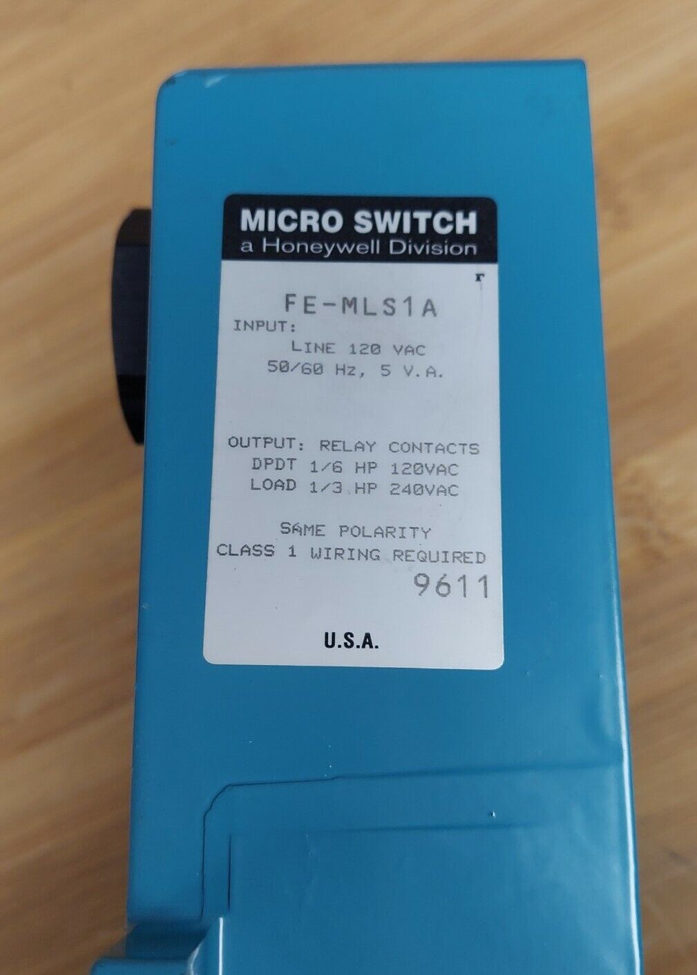 Honeywell MICRO SWITCH FE-MLS1A New PHOTOELECTRIC CONTROL (RE219)