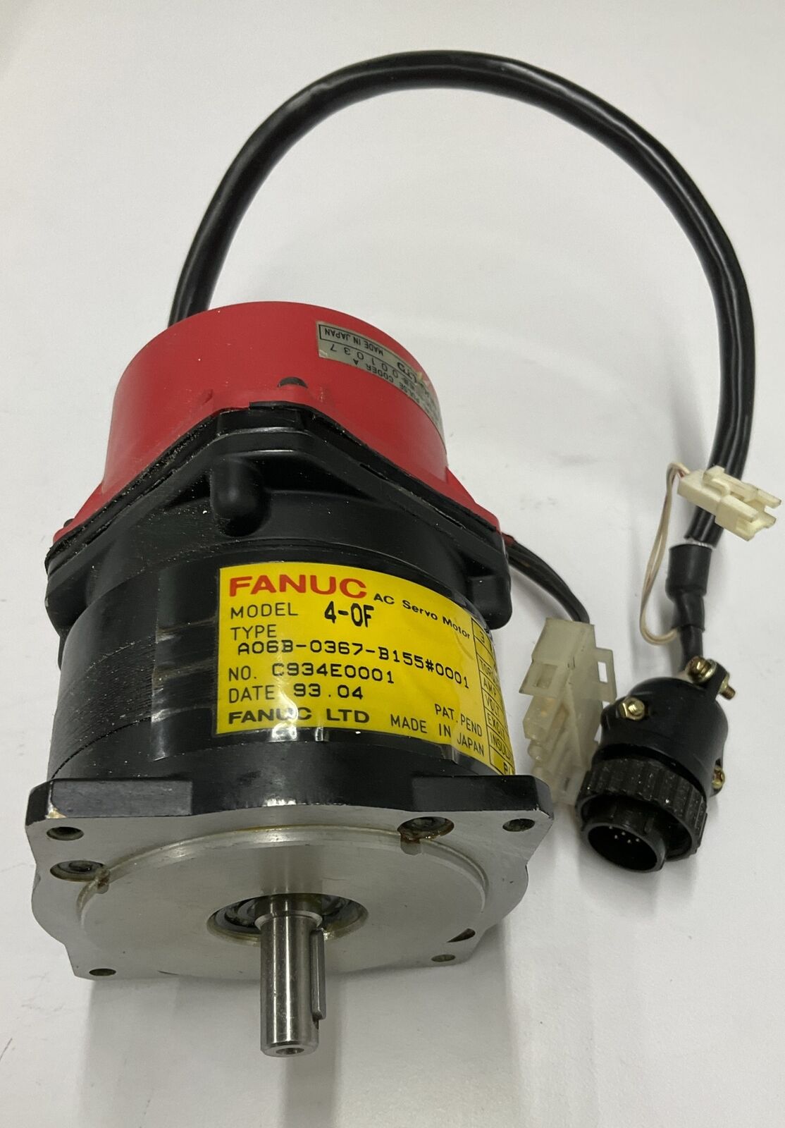Fanuc A06B-0367-B155 #0001 SERVO MOTOR PULSE CODER A (BL109)