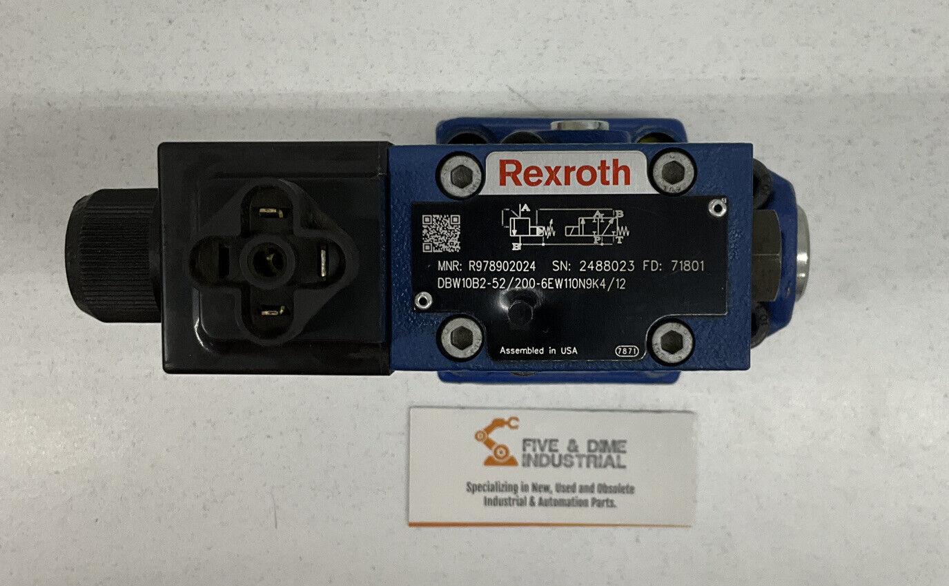 Bosch Rexroth R97802024 New Pressure Reducing Valve (RE243)