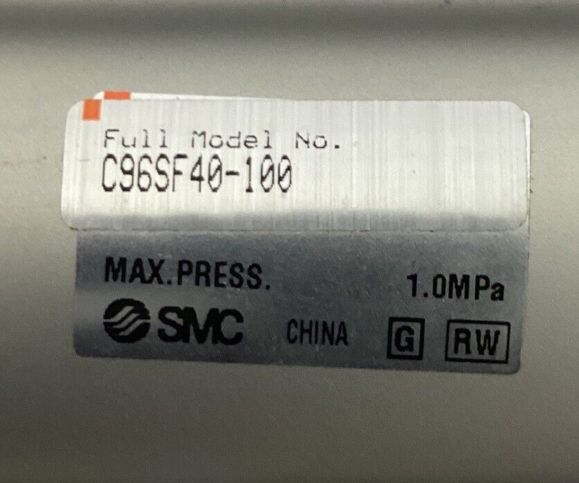 SMC C96SF40-100 Pneumatic Cylinder  40mm Bore 100mm Stroke (CL378) - 0