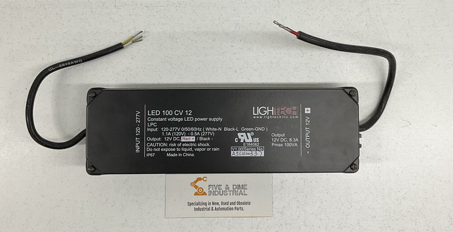 Lightech LED-100 Input 240V Output 12V Transformer  (RE254)