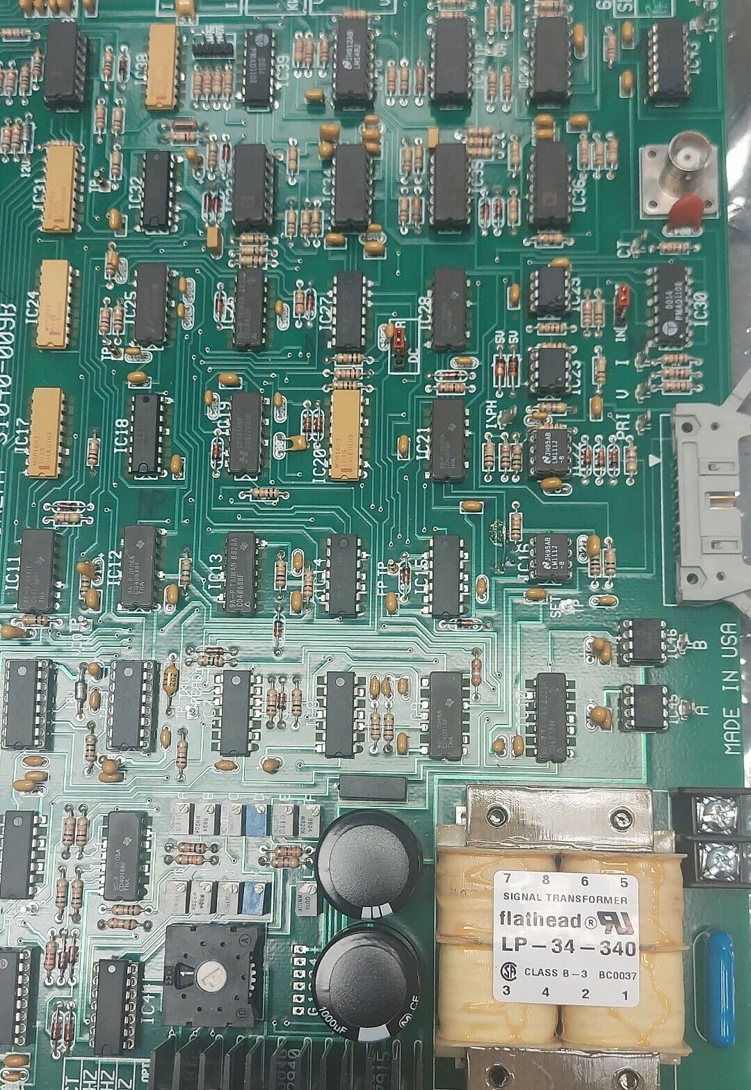 Inductoheat 31040-009C PCB Circuit Board (CB102)