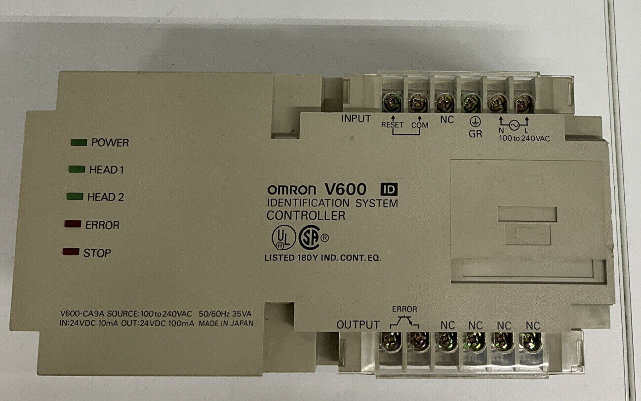 Omron V600 ID Identification System Controller V600CA9A (BL164)