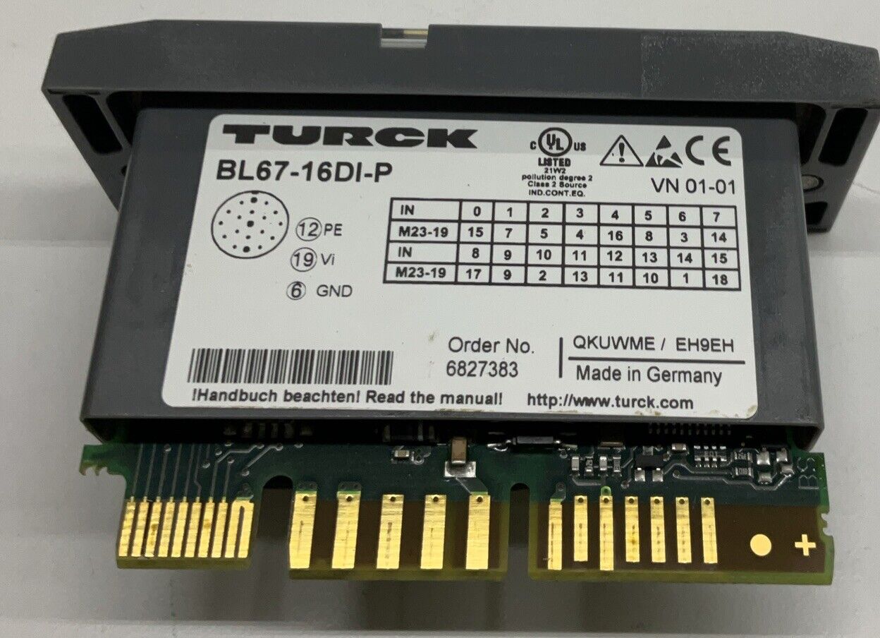 Turck BL67-16DI-P Digital Input Module (BL293)