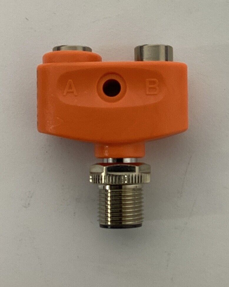 IFM EBC112  4-Pin "Y" Splitter Male M12 x Female M8 (2) (CBL151)