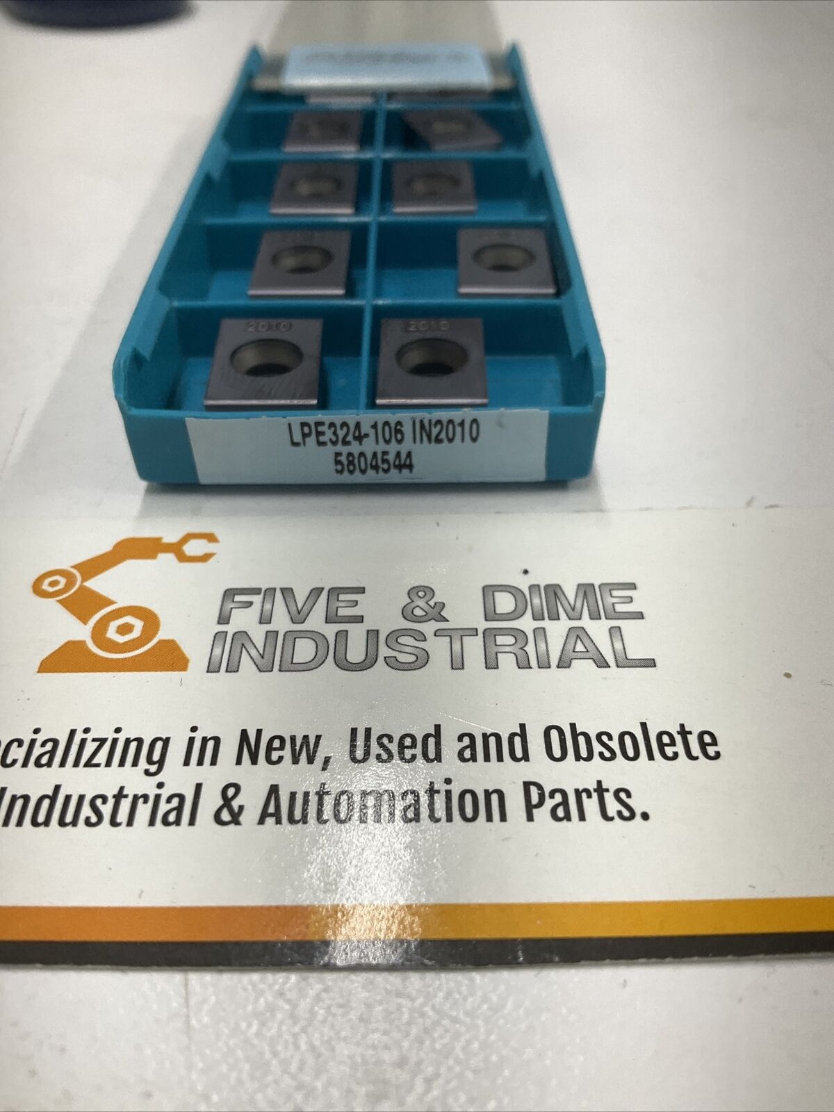 Ingersoll LPE324-106 IN2010 Box of (10) New Carbide Inserts  (RE108) - 0