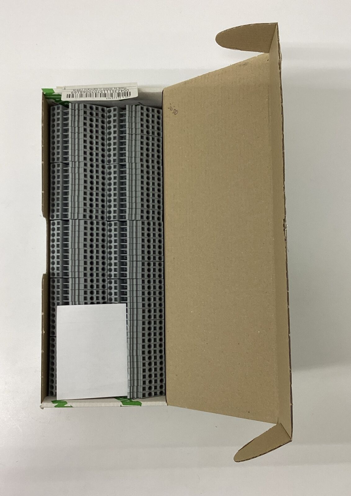 Wago 281-641  Box of 100 3-Conductor Pasthrough terminal Block (CL394) - 0