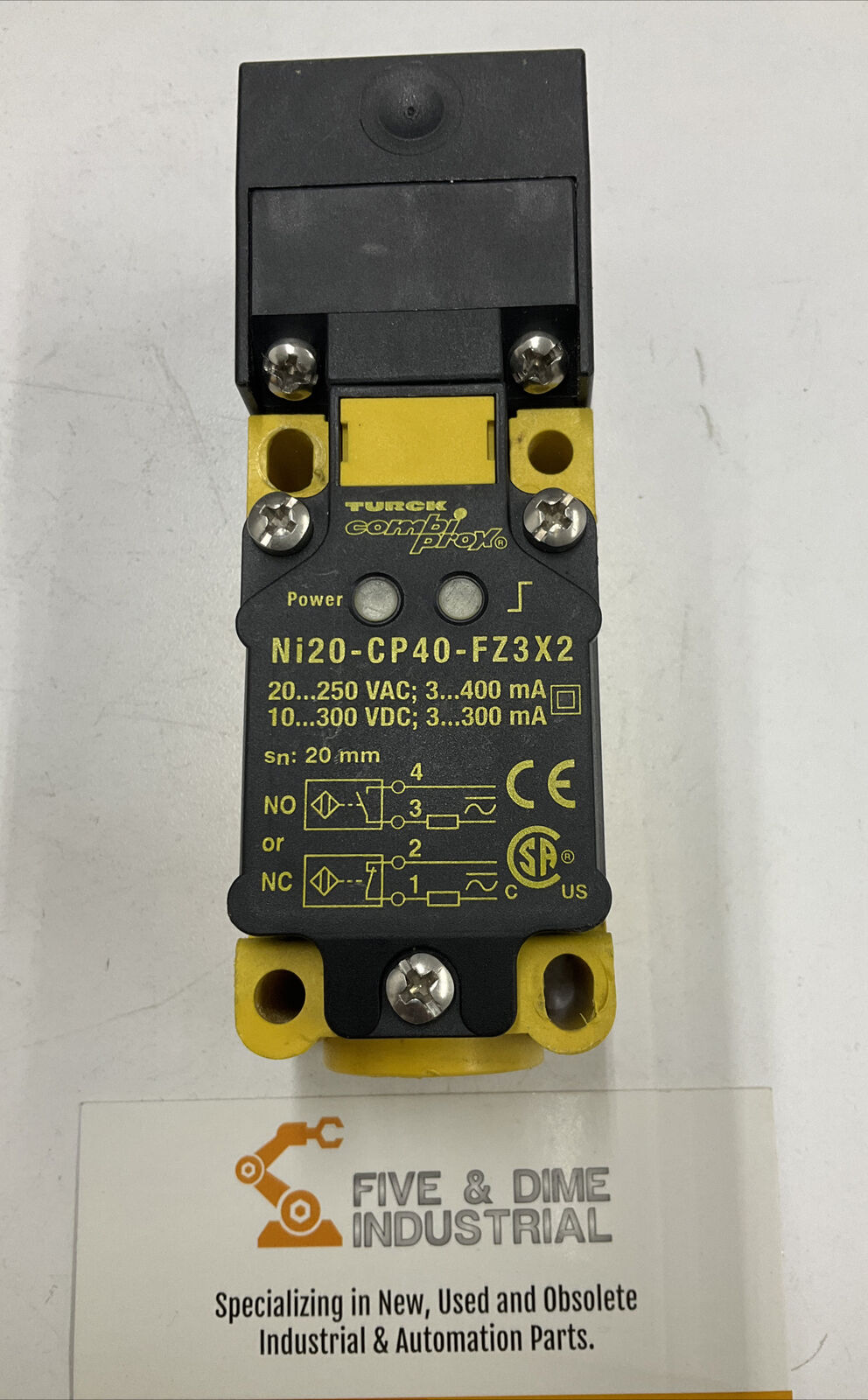 Turck NI20-CP40-FZ3X2 Proximity sensor (RE136) - 0