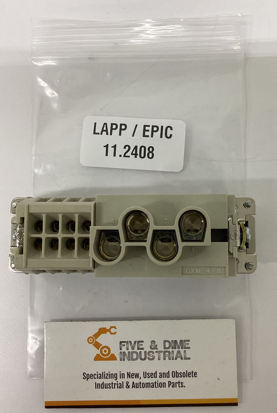 Lapp/Epic 11.2408 8+4 Male Insert Connector (YE245)