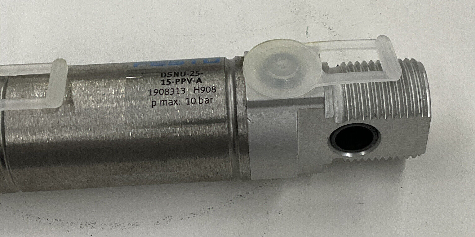 Festo DSNU-25-15-PPV-A Pneumatic Cylinder25mm Bore, 15mm Stroke (CL257)